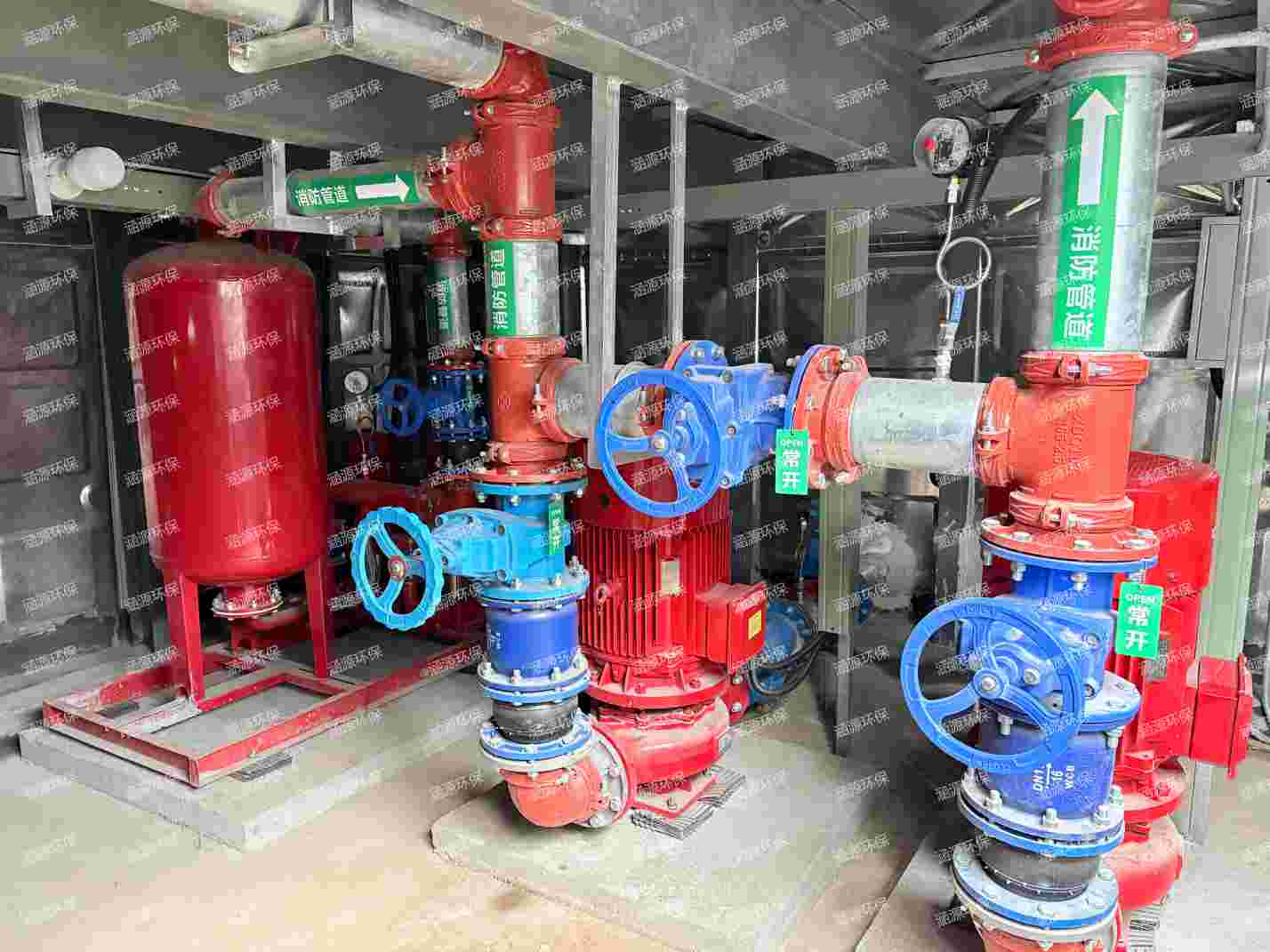 案例分享：巴中無害化處理中心一體化消防泵站項目